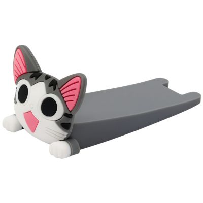 Stoper do drzwi kot – antypoślizgowy gumowy klin 9 cm