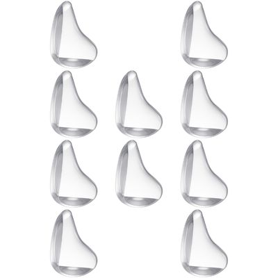 Przezroczyste narożniki ochronne z miękkiego PVC – zabezpieczenia szafek, stołów i kantów mebli 10szt.